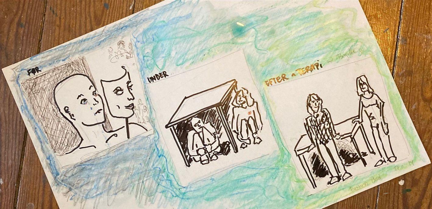 Tegneserie om at bryde ud